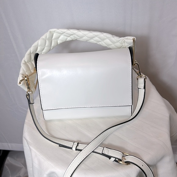 Cato Bags Cato White Shoulder Handbag Detachable Shoulder Strap